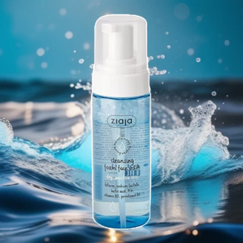 Mousse nettoyante visage Douceur pour peaux sèche