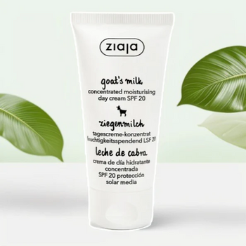 Crème de jour protectrice SPF 20 au lait de chèvre
