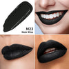 OULAC Encre à Lèvres Liquide Mate, Noir Rouge à lèvres Longue Tenue, Fini Mat, Couleur Intense Lip Tint, Infusée en vitamine E, No Transfert,Végétalien, 4,5ml (M23) Noir Kiss