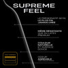 SKYN Supreme Feel : Lot de 20 Préservatifs sans latex SKYNFEEL pour Homme/Ultra-Fins, Lisses, Forme Droit