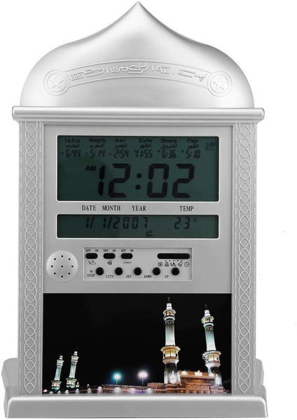 Horloge de prière musulmane