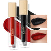 OULAC Encre à Lèvres Liquide Mate, Noir Rouge à lèvres Longue Tenue, Fini Mat, Couleur Intense Lip Tint, Infusée en vitamine E, No Transfert,Végétalien, 4,5ml (M23) Noir Kiss