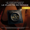 SKYN Supreme Feel : Lot de 20 Préservatifs sans latex SKYNFEEL pour Homme/Ultra-Fins, Lisses, Forme Droit
