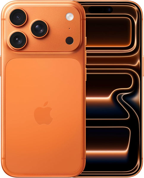 Apple iPhone 17 Pro 256 Go : Écran 6,3 Pouces Jusqu’à 120 Hz, Puce A19 Pro, Autonomie prodigieuse, Système caméra Pro Fusion avec caméra Avant Center Stage ; Orange Cosmique