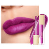 OULAC Encre à Lèvres Liquide Mate, Noir Rouge à lèvres Longue Tenue, Fini Mat, Couleur Intense Lip Tint, Infusée en vitamine E, No Transfert,Végétalien, 4,5ml (M23) Noir Kiss