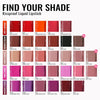 OULAC Encre à Lèvres Liquide Mate, Noir Rouge à lèvres Longue Tenue, Fini Mat, Couleur Intense Lip Tint, Infusée en vitamine E, No Transfert,Végétalien, 4,5ml (M23) Noir Kiss