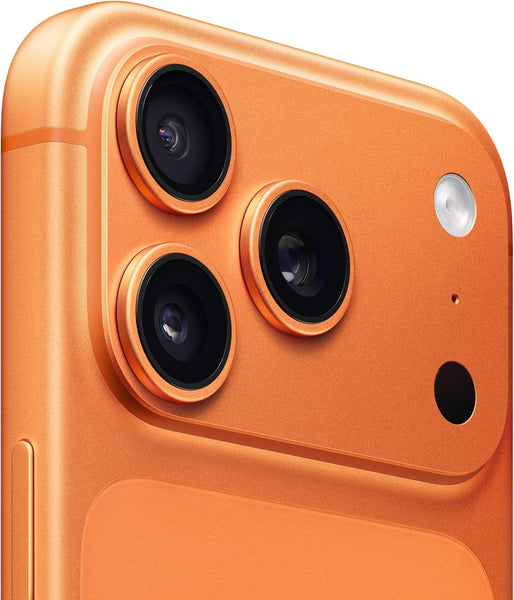 Apple iPhone 17 Pro 256 Go : Écran 6,3 Pouces Jusqu’à 120 Hz, Puce A19 Pro, Autonomie prodigieuse, Système caméra Pro Fusion avec caméra Avant Center Stage ; Orange Cosmique