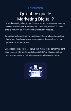 Le Guide Complet du Marketing Digital