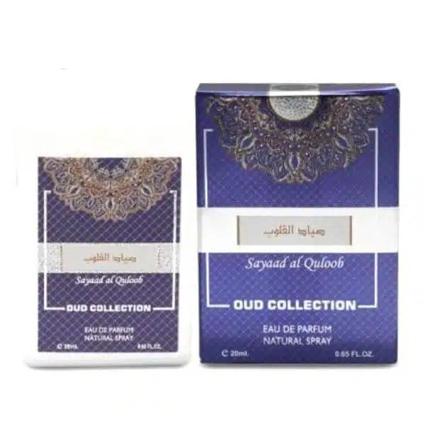 Parfum boisé avec des notes de rose, de safran, d’ambre, de musc et de bois d’agar (oud).