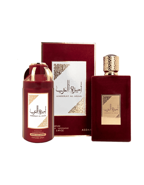 Coffret Ameerat Al Arab Parfum 100ml et Déodorant 250ml De ASDAAF
