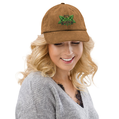 Casquette en velours côtelé NAHNAH