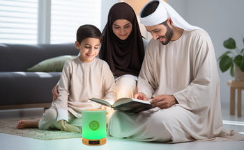 Adhan avec télécommande, Veilleuse coranique