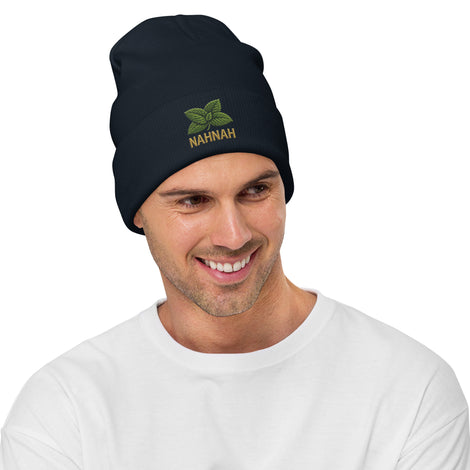 Bonnet NAHNAH Signature - Brode Fil a Fil