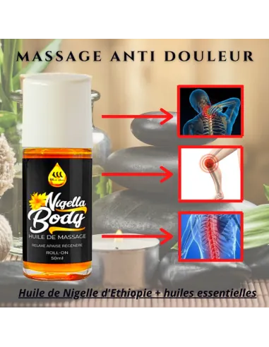 Nigella Body - Huile de Massage antidouleurs