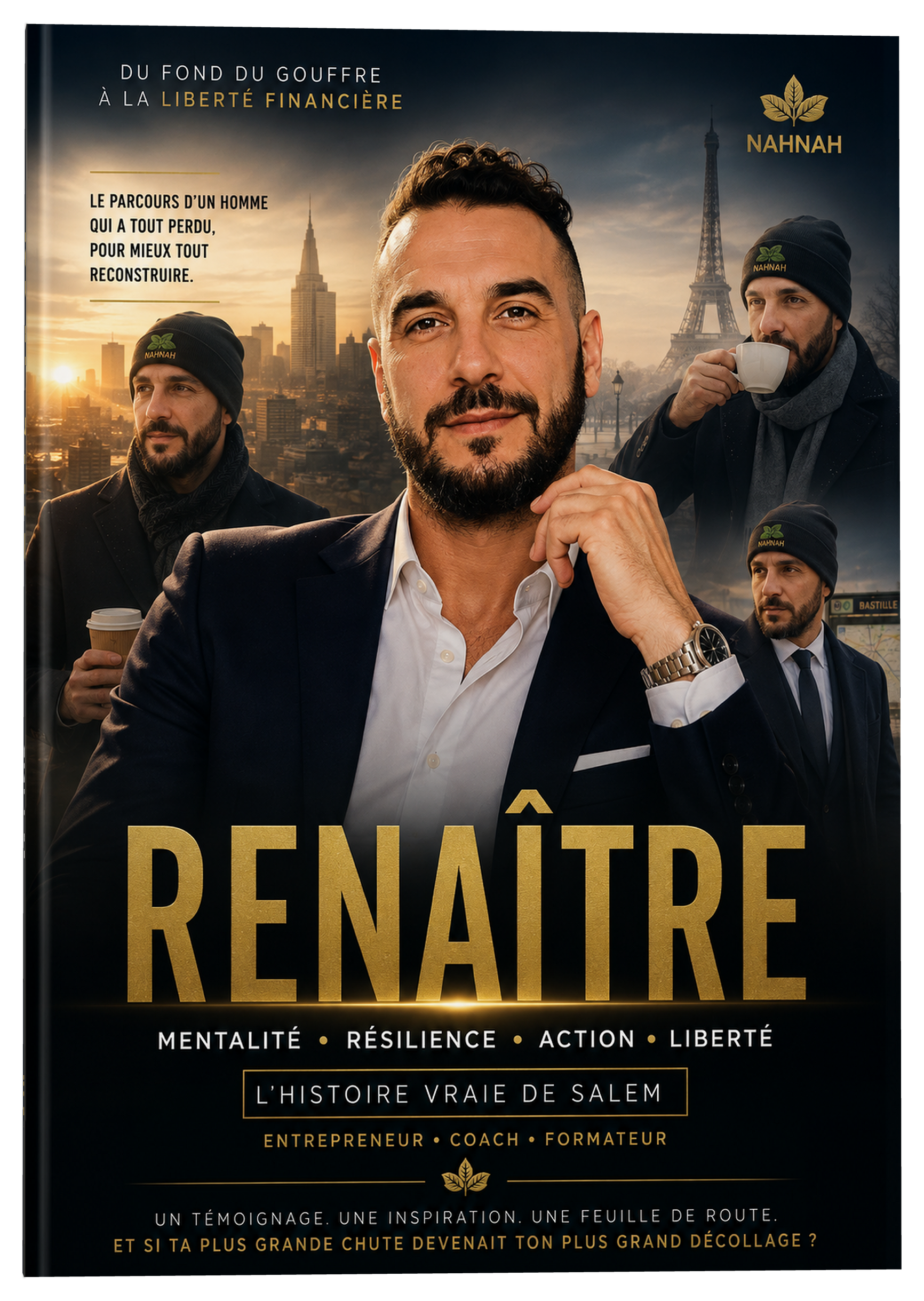 RENAÎTRE, le livre de Salem - couverture de face