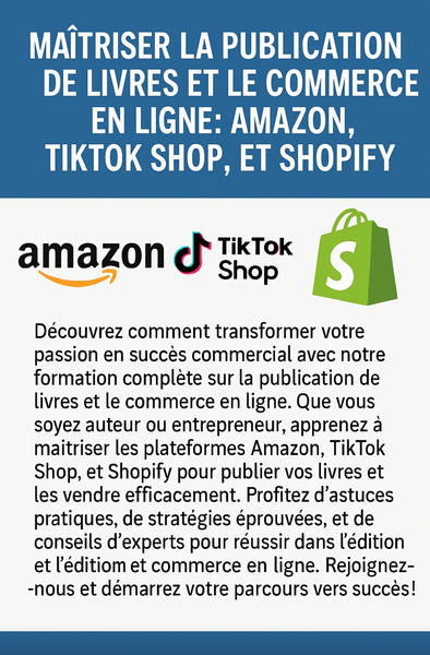 🧠 FORMATION ULTIME : Publier, Vendre & Réussir en Ligne

💼 Apprends à générer des revenus grâce à l’auto-édition et

---

🧠 FORMATION ULTIME : Publier, Vendre & Réussir en Ligne

💼 Apprends à générer des revenus grâce à l’auto-édition et
