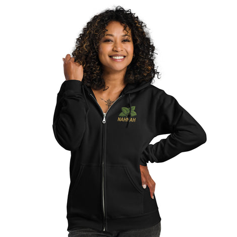 Hoodie NAHNAH Zippe - Sweat Capuche Epais